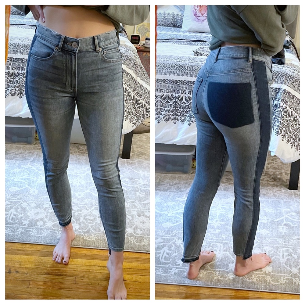 Express High Rise Ankle Legging Jeans - Size 4